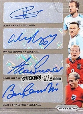 Sticker Harry Kane / Wayne Rooney / Alan Shearer / Bobby Charlton