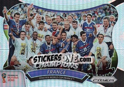 Sticker France - FIFA World Cup Russia 2018. Prizm - Panini