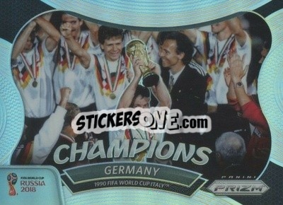 Sticker Germany - FIFA World Cup Russia 2018. Prizm - Panini