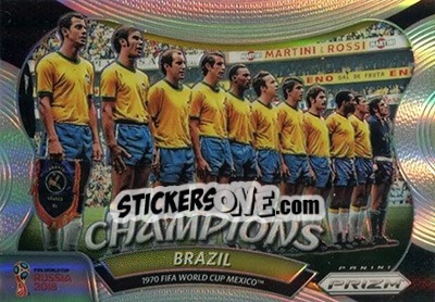 Cromo Brazil - FIFA World Cup Russia 2018. Prizm - Panini