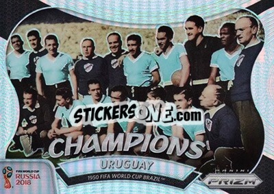 Sticker Uruguay - FIFA World Cup Russia 2018. Prizm - Panini