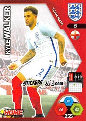 Cromo Kyle Walker - England 2018. Adrenalyn XL - Panini