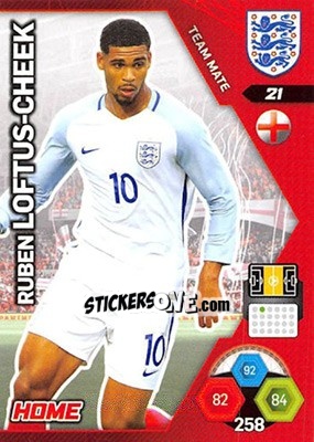 Cromo Ruben Loftus-Cheek - England 2018. Adrenalyn XL - Panini