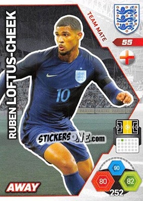 Sticker Ruben Loftus-Cheek - England 2018. Adrenalyn XL n. 55 - Panini