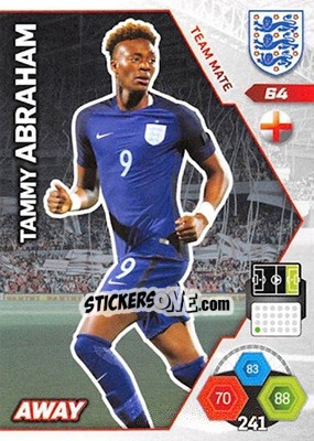 Sticker Tammy Abraham - England 2018. Adrenalyn XL n. 64 - Panini