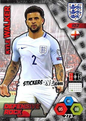 Sticker Kyle Walker - England 2018. Adrenalyn XL n. 102 - Panini