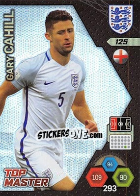 Sticker Gary Cahill - England 2018. Adrenalyn XL n. 125 - Panini
