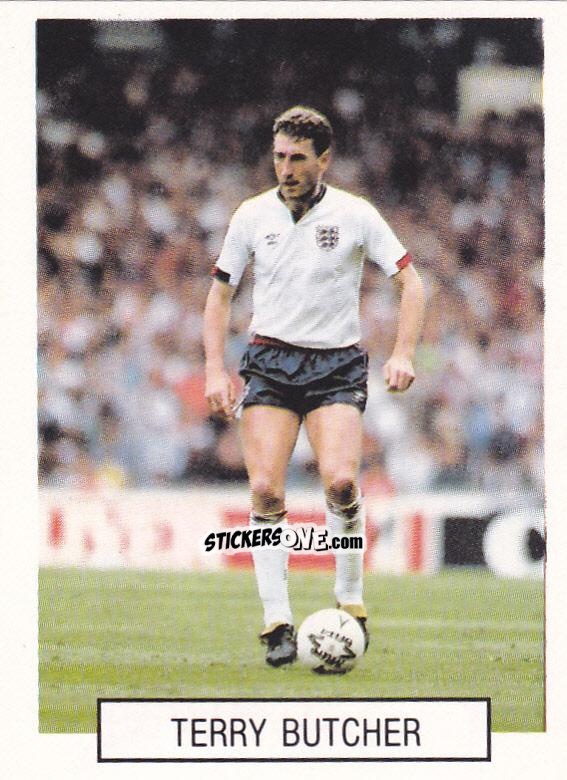 Sticker Terry Butcher - Fotboll VM 90 n. 355 - Semic