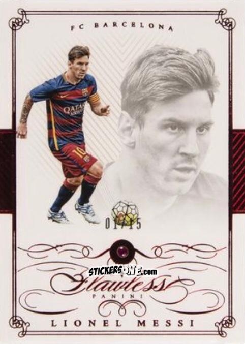 Sticker Lionel Messi - Flawless Soccer 2016 n. 13 - Panini