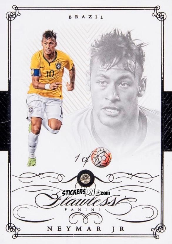 Sticker Neymar Jr. - Flawless Soccer 2016 n. 15 - Panini