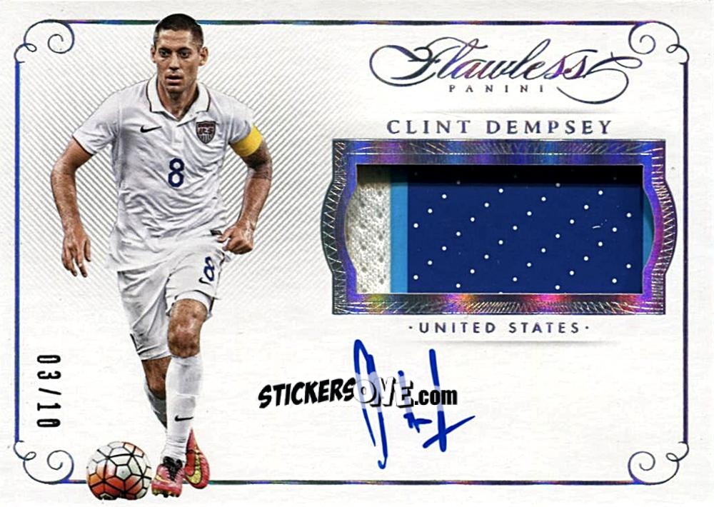 Sticker Clint Dempsey - Flawless Soccer 2016 n. PA-CD - Panini