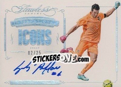 Sticker Gianluigi Buffon - Flawless Soccer 2016 n. II-GBU - Panini