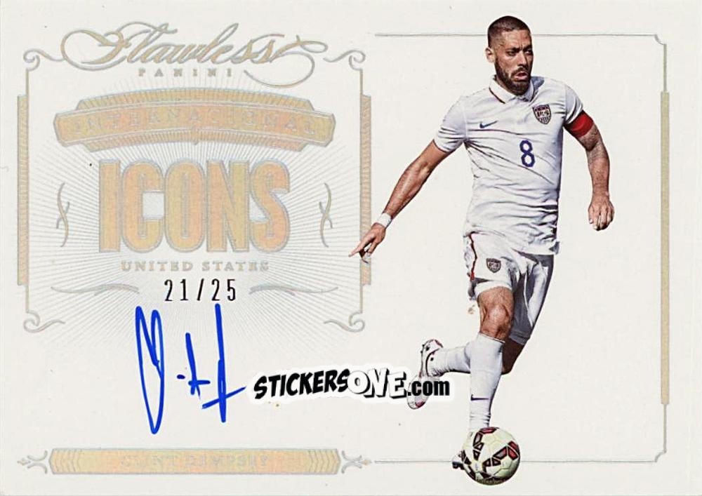 Sticker Clint Dempsey - Flawless Soccer 2016 n. II-CD - Panini