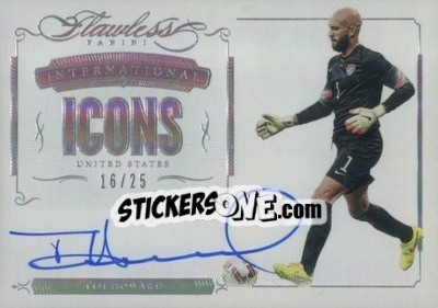 Sticker Tim Howard - Flawless Soccer 2016 n. II-TH - Panini