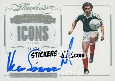 Sticker Hugo Sanchez - Flawless Soccer 2016 n. II-HS - Panini