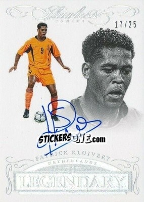 Sticker Patrick Kluivert - Flawless Soccer 2016 n. LS-PK - Panini