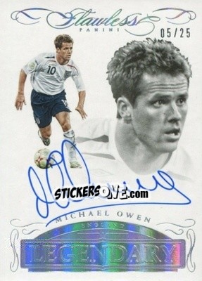 Sticker Michael Owen - Flawless Soccer 2016 n. LS-MO - Panini