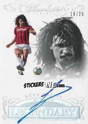 Sticker Ruud Gullit - Flawless Soccer 2016 n. LS-RGU - Panini