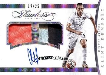 Sticker Clint Dempsey - Flawless Soccer 2016 n. M-CD - Panini