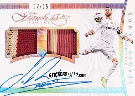 Sticker Sergio Ramos - Flawless Soccer 2016 n. M-SR - Panini