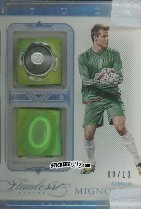 Figurina Simon Mignolet - Flawless Soccer 2016 n. S-SM - Panini