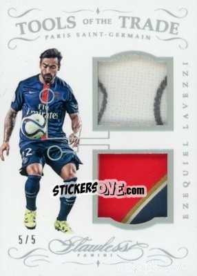 Sticker Ezequiel Lavezzi - Flawless Soccer 2016 - Panini