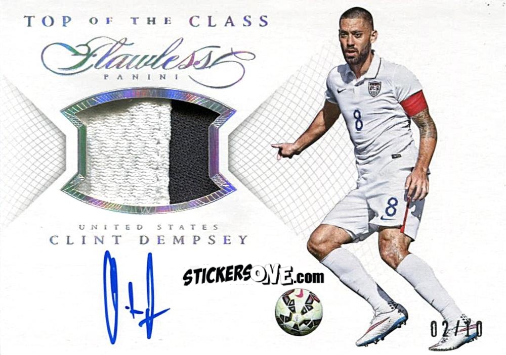 Sticker Clint Dempsey - Flawless Soccer 2016 n. TC-CD - Panini