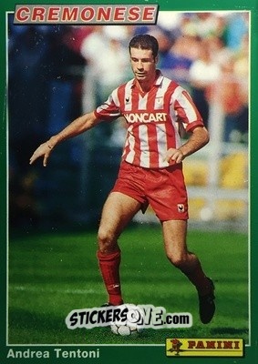 Sticker Andrea Tentoni - Calcio Cards 1994-1995 n. 20 - Panini