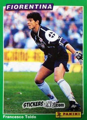 Sticker Francesco Toldo - Calcio Cards 1994-1995 n. 21 - Panini