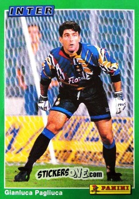 Sticker Gianluca Pagliuca - Calcio Cards 1994-1995 n. 37 - Panini