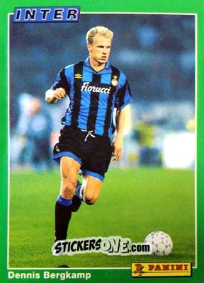 Sticker Dennis Bergkamp - Calcio Cards 1994-1995 n. 42 - Panini