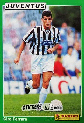 Sticker Ciro Ferrara - Calcio Cards 1994-1995 n. 46 - Panini