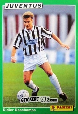 Sticker Didier Deschamps - Calcio Cards 1994-1995 n. 50 - Panini