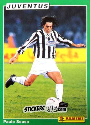 Sticker Paulo Sousa - Calcio Cards 1994-1995 n. 51 - Panini