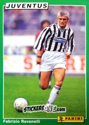 Sticker Fabrizio Ravanelli - Calcio Cards 1994-1995 n. 53 - Panini