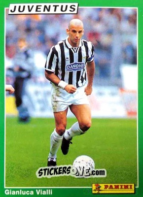 Sticker Gianluca Vialli - Calcio Cards 1994-1995 n. 54 - Panini