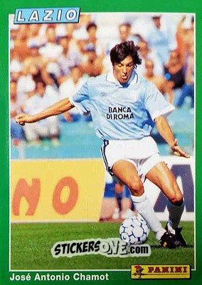 Sticker Jose Antonio Chamot - Calcio Cards 1994-1995 n. 56 - Panini