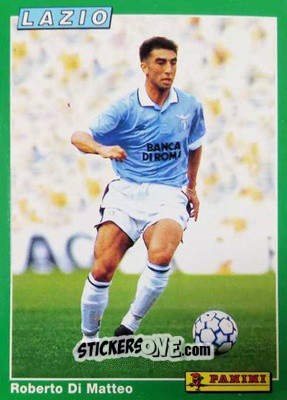 Sticker Roberto Di Matteo - Calcio Cards 1994-1995 n. 58 - Panini