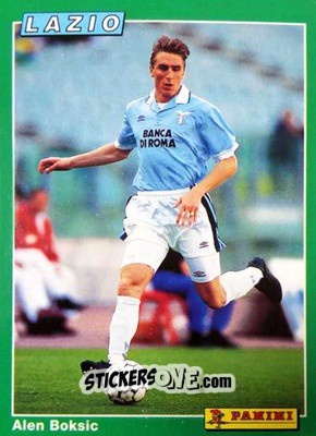 Sticker Alen Boksic - Calcio Cards 1994-1995 n. 62 - Panini