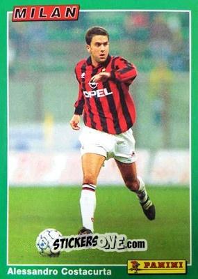 Sticker Alessandro Costacurta - Calcio Cards 1994-1995 n. 66 - Panini