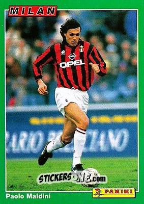 Sticker Paolo Maldini - Calcio Cards 1994-1995 n. 67 - Panini