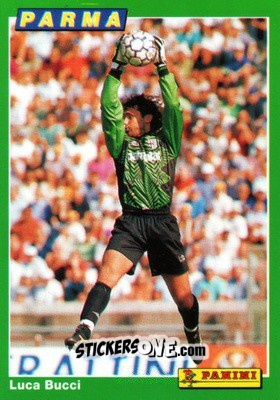 Sticker Luca Bucci - Calcio Cards 1994-1995 n. 85 - Panini
