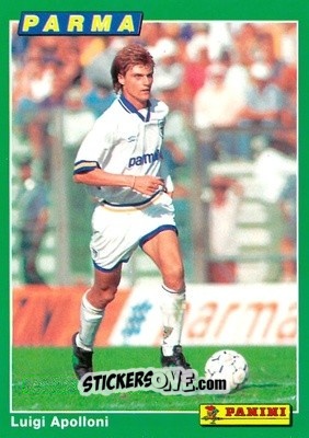 Sticker Luigi Apolloni - Calcio Cards 1994-1995 n. 86 - Panini