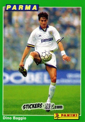 Sticker Dino Baggio - Calcio Cards 1994-1995 n. 90 - Panini