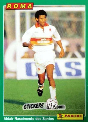 Sticker Aldair Nascimento dos Santos - Calcio Cards 1994-1995 n. 99 - Panini
