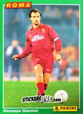 Sticker Giuseppe Giannini - Calcio Cards 1994-1995 n. 101 - Panini
