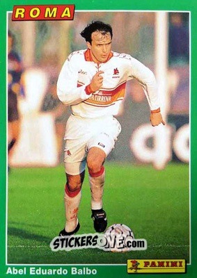 Sticker Abel Eduardo Balbo - Calcio Cards 1994-1995 n. 105 - Panini