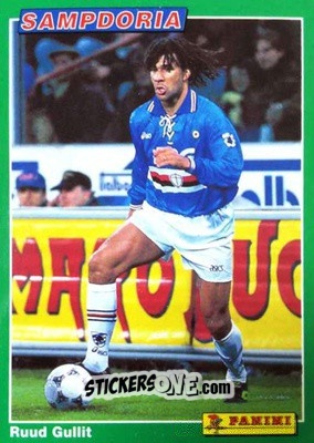Sticker Ruud Gullit - Calcio Cards 1994-1995 n. 113 - Panini