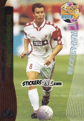 Sticker Daniel Andersson - Calcio Cards 1999-2000. Serie 2 n. 1 - Panini