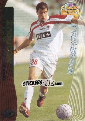 Sticker Rachid Neqrouz - Calcio Cards 1999-2000. Serie 2 n. 2 - Panini